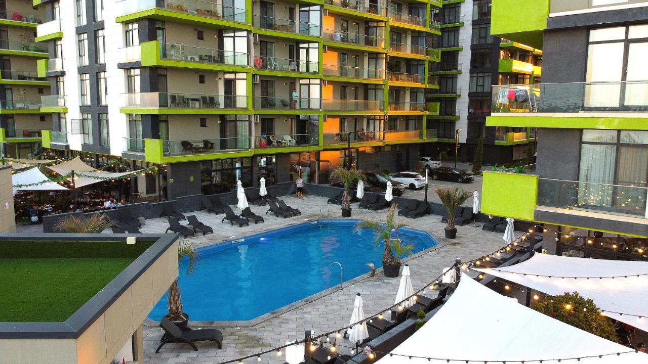Paradise Sea View 2Bd Apt Spa N Pools Beach Resort Năvodari Esterno foto